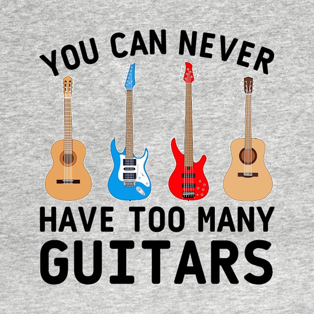 Guitar bass acoustic classic electric by Cute Tees Kawaii